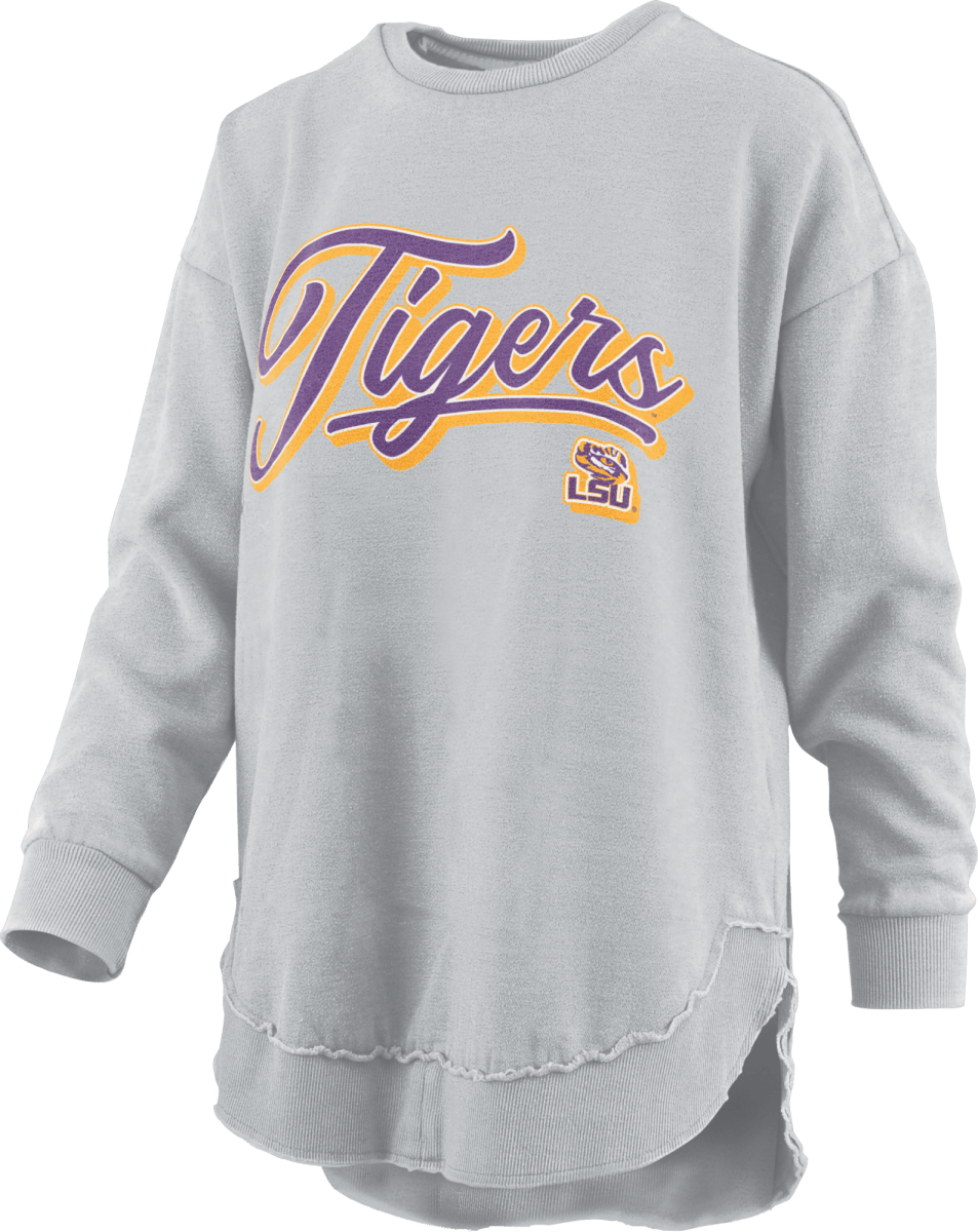 LSU Pressbox Poncho Fleece Harlow Sweatshirt - Shop B - Unlimited - women fleece