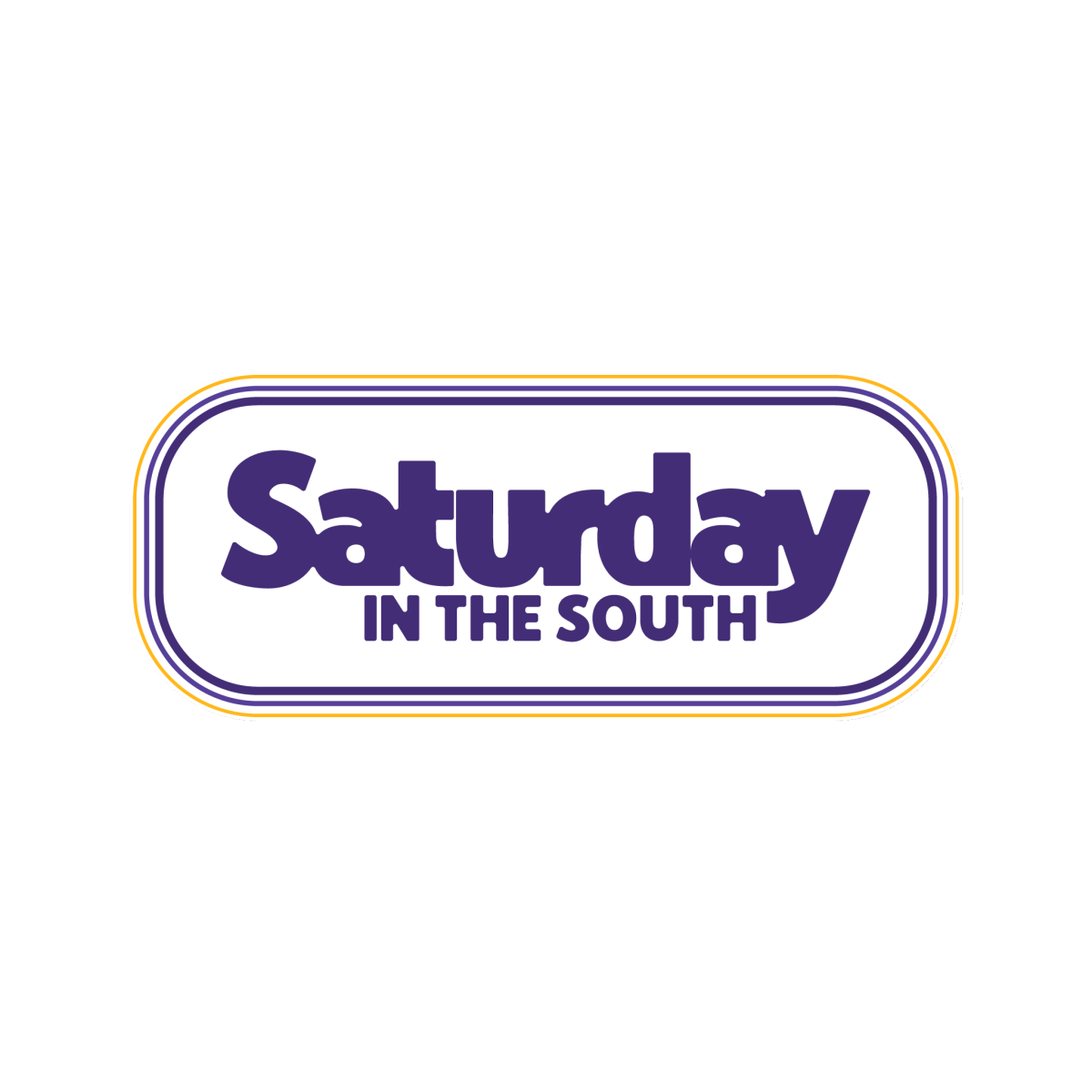 LSU Saturday in the South Sticker - Shop B-Unlimited