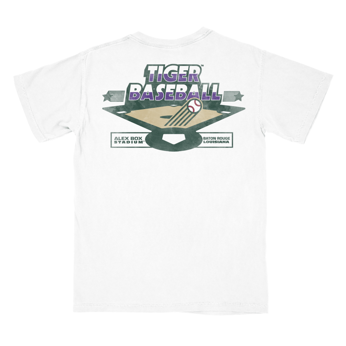 LSU Star Crossed Baseball T-Shirt - Shop B-Unlimited