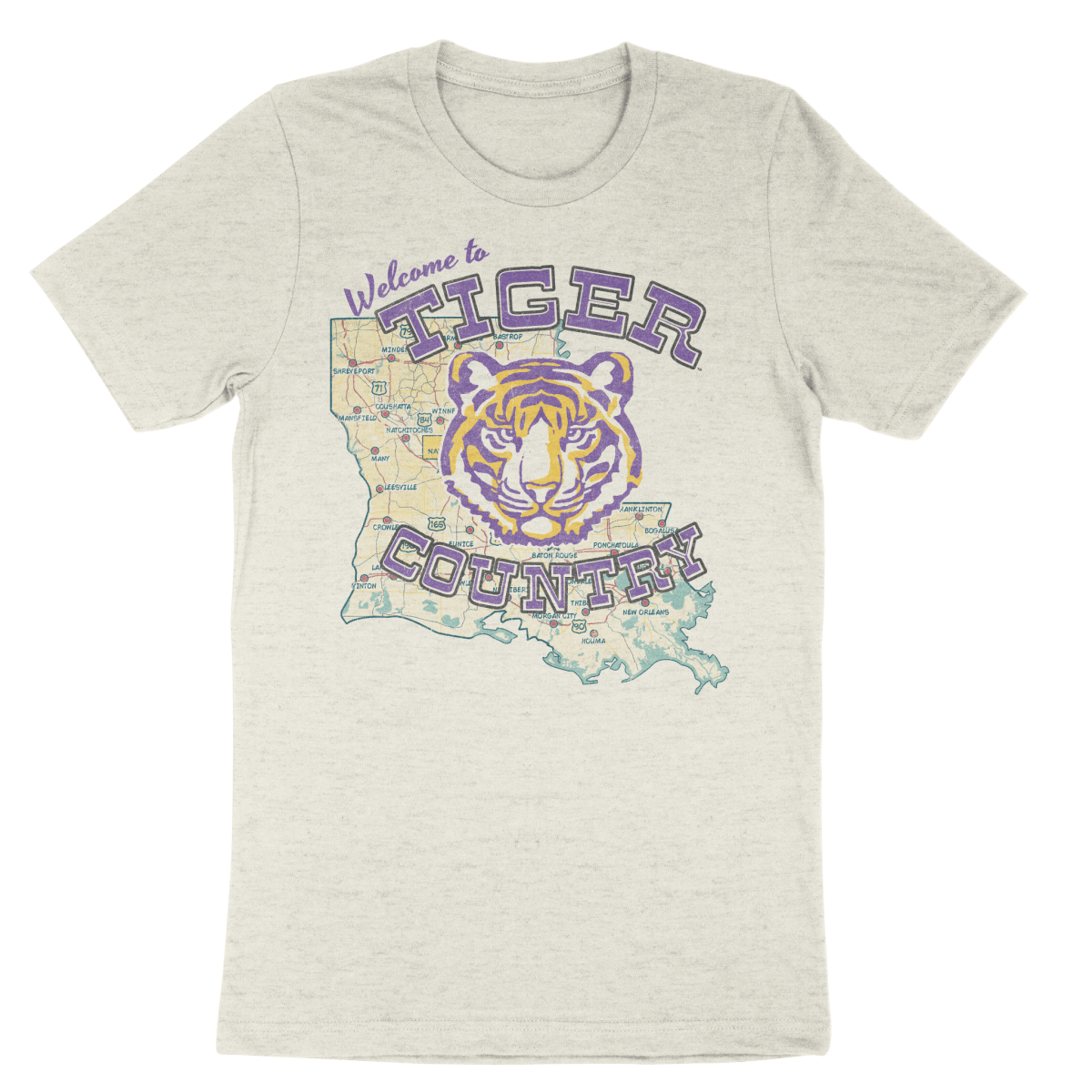 LSU Tiger Country T-Shirt - Shop B-Unlimited