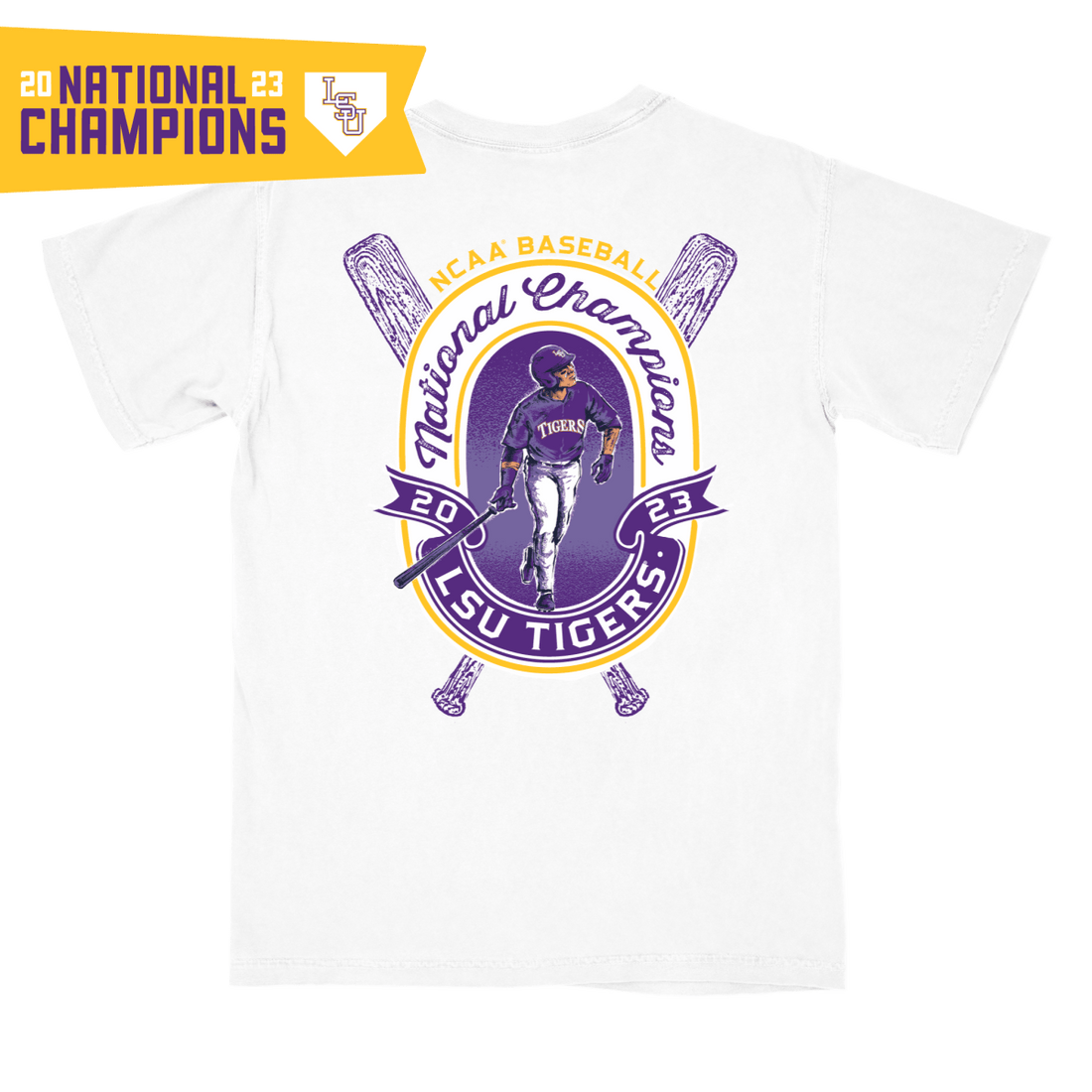 LSU Tigers 2023 NCAA Baseball National Champions Shop B Unlimited lsu-tigers-2023-ncaa-baseball-national-champions-shop-b-unlimited
