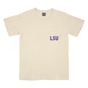 LSU Tigers Baseball Deco Pocket T-Shirt - Shop B-Unlimited