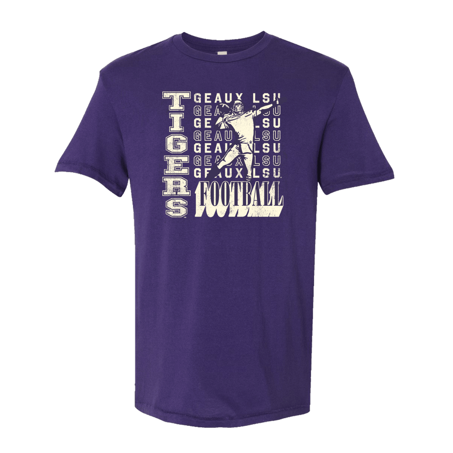 LSU Tigers : Football Poster T-Shirt - Shop.B-Unlimited.com – Shop B