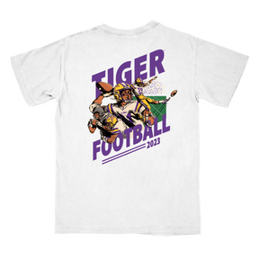 LSU Tigers Football Top Plays Pocket T-Shirt - Shop B-Unlimited