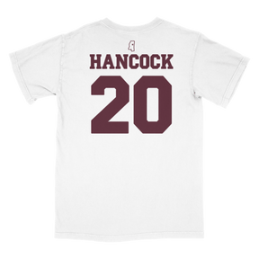 Luke Hancock White 85 Jersey T-Shirt - Shop B-Unlimited