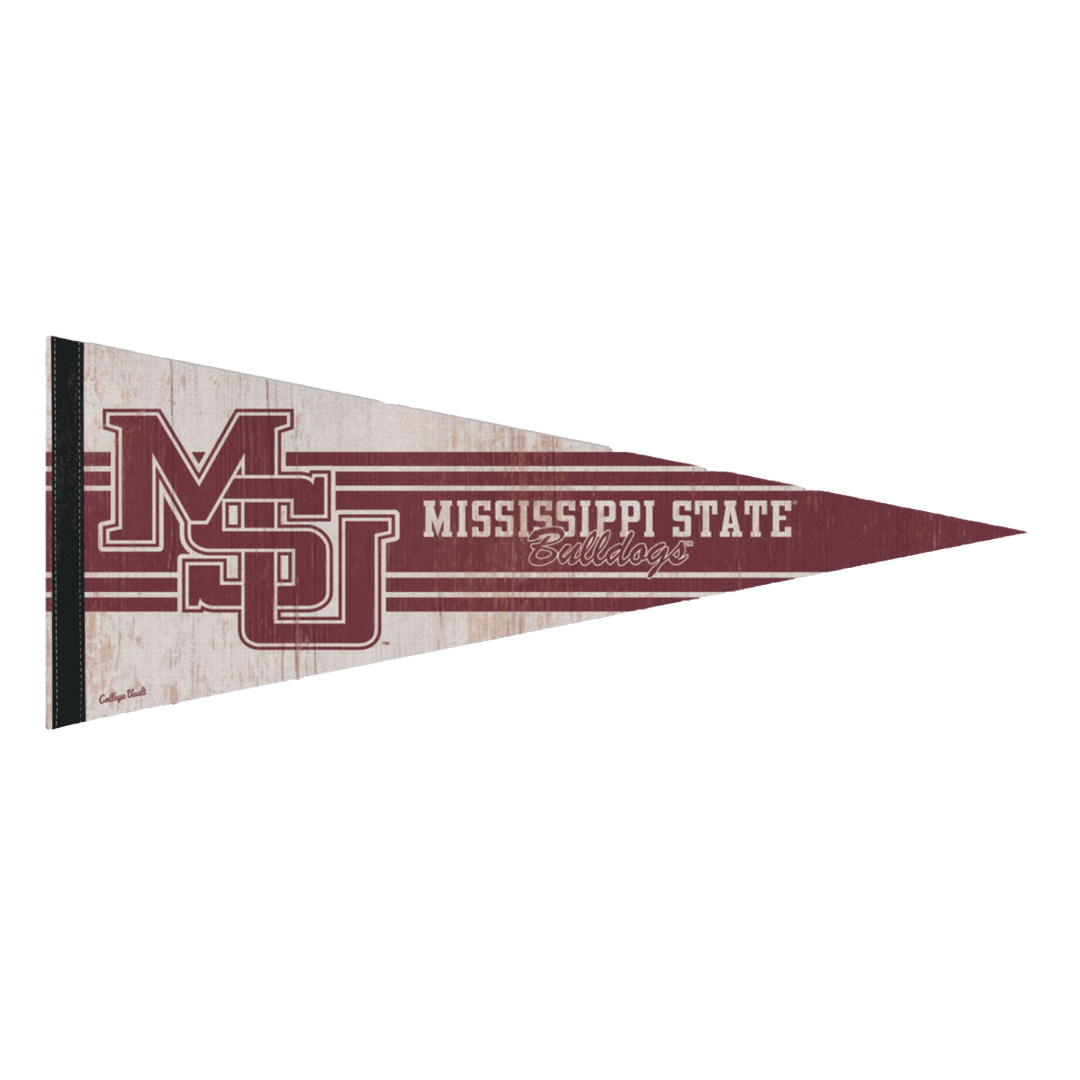 Mississippi State Interlocking Logo Pennant - Shop B - Unlimited - novelty pennant
