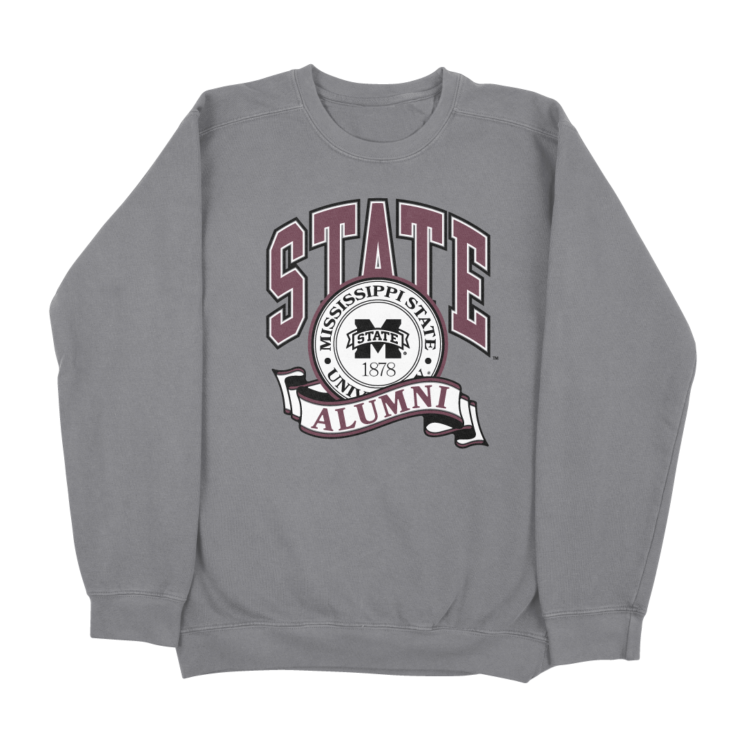 Mississippi State Throwback Alumni Crest Sweatshirt