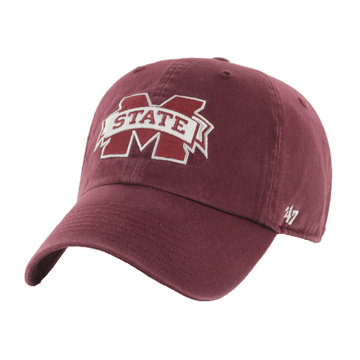 Mississippi State University 47 Brand Clean Up All Hat - Shop B-Unlimited
