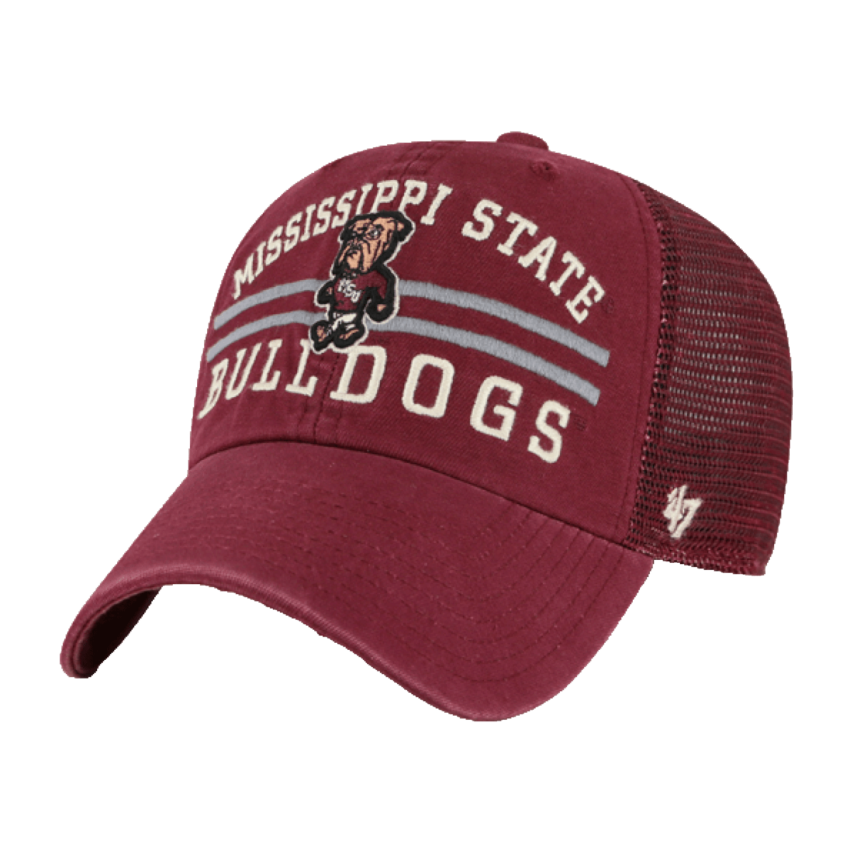 Mississippi State University 47 Brand Clean Up Mesh Hat - Shop B-Unlimited