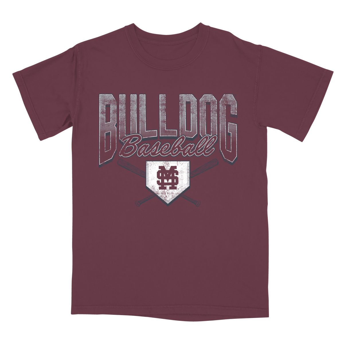 Mississippi State University Base N Bats T-Shirt - Shop B-Unlimited