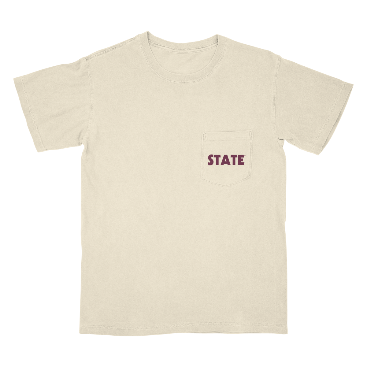 Mississippi State University Baseball Deco Pocket T-Shirt - Shop B-Unlimited