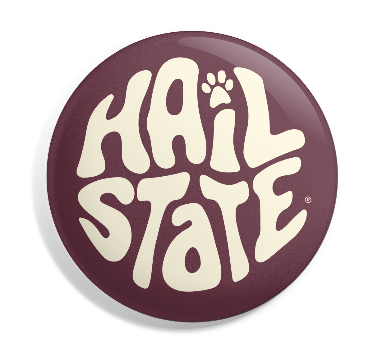 Mississippi State University Groovy Gameday Button - Shop B-Unlimited