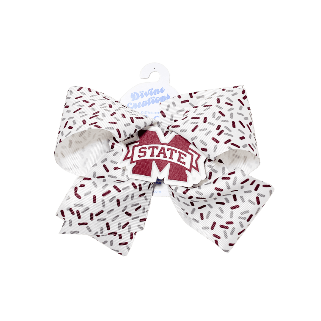 Mississippi State University Kids Bow - Shop B - Unlimited - novelty apparel