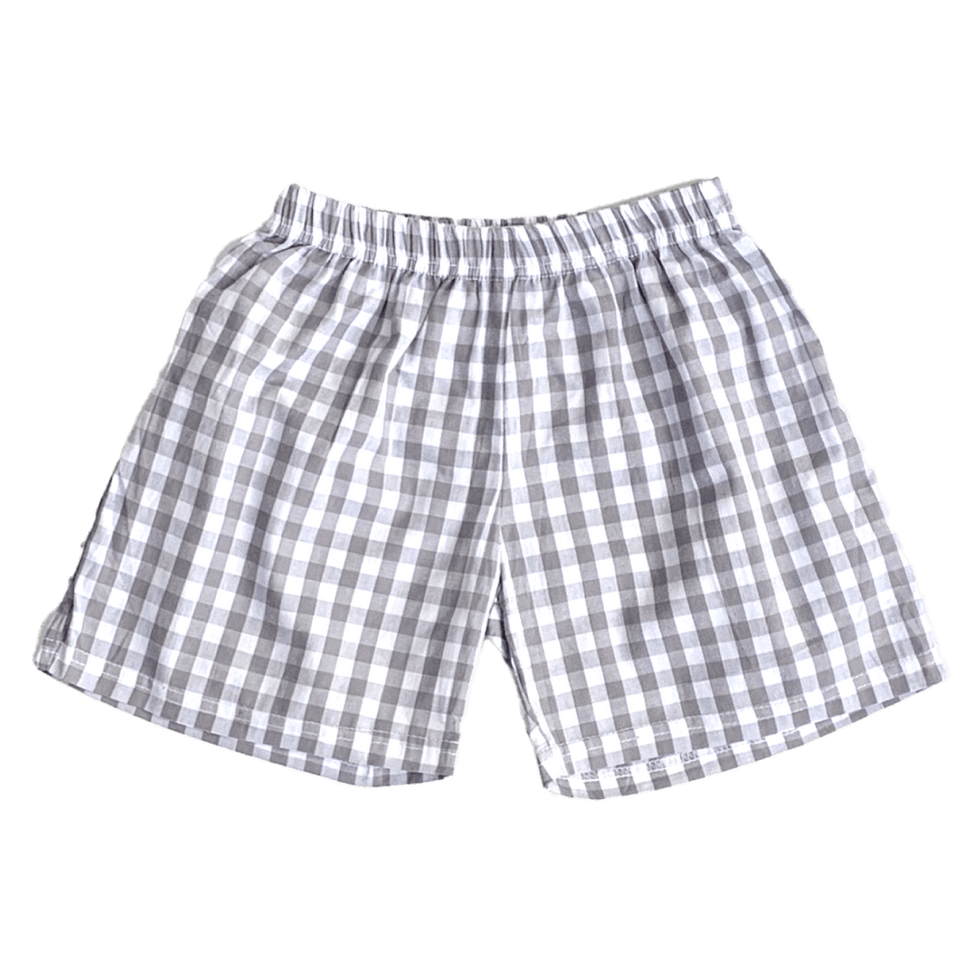 Mississippi State University Kids Gingham Shorts - Shop B - Unlimited - youth bottoms