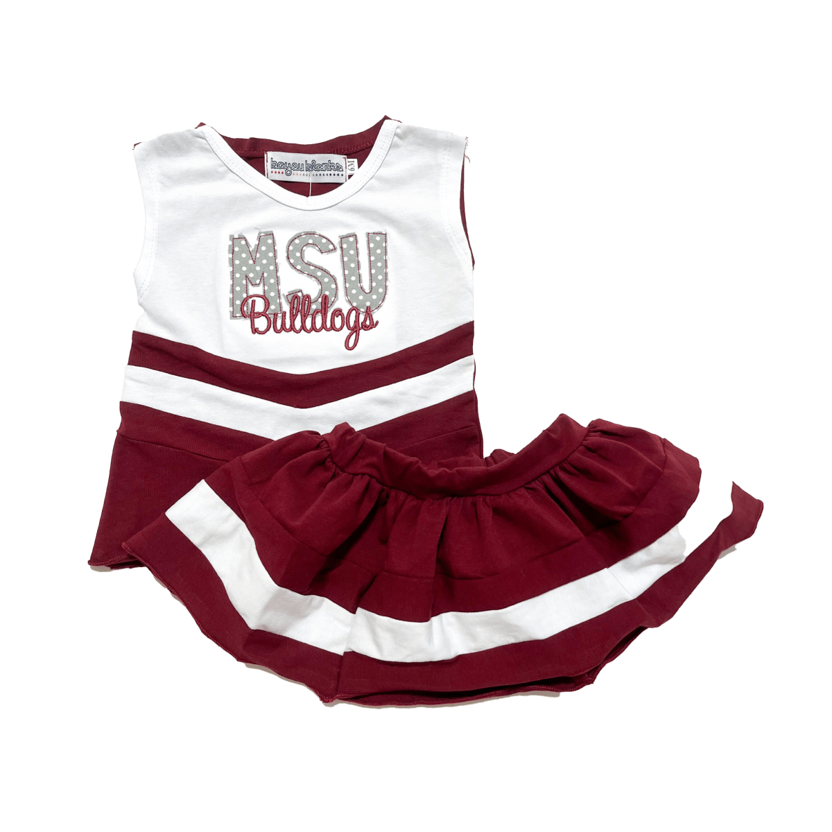 Mississippi State University Two Piece Cheer Dress - Shop B-Unlimited