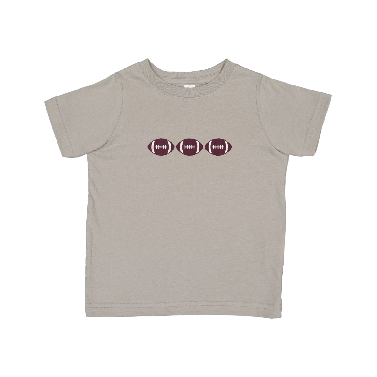 MSU Embroidered Football Toddler T-Shirt - Shop B-Unlimited