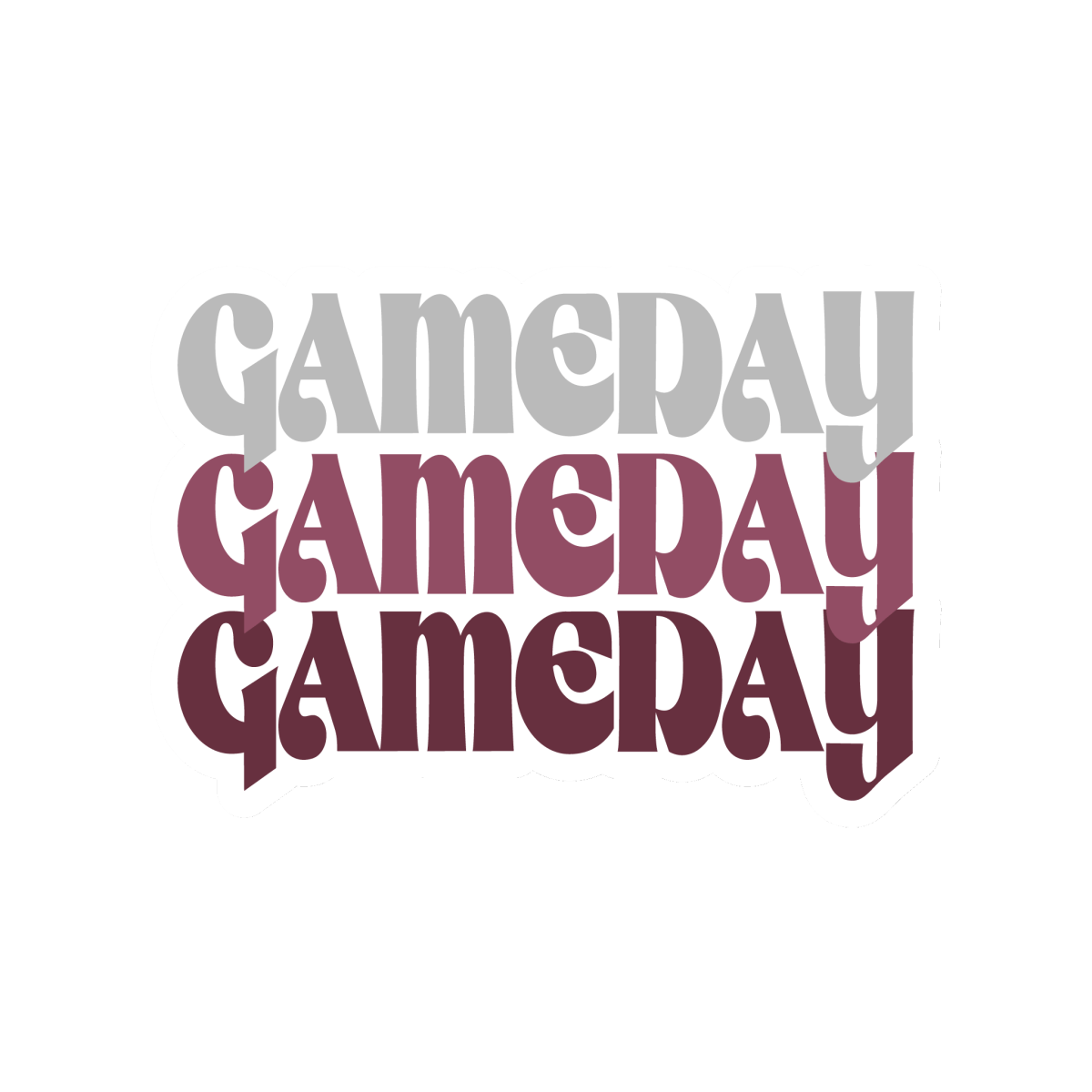 MSU Gameday Repeat Sticker - Shop B - Unlimited - novelty sticker