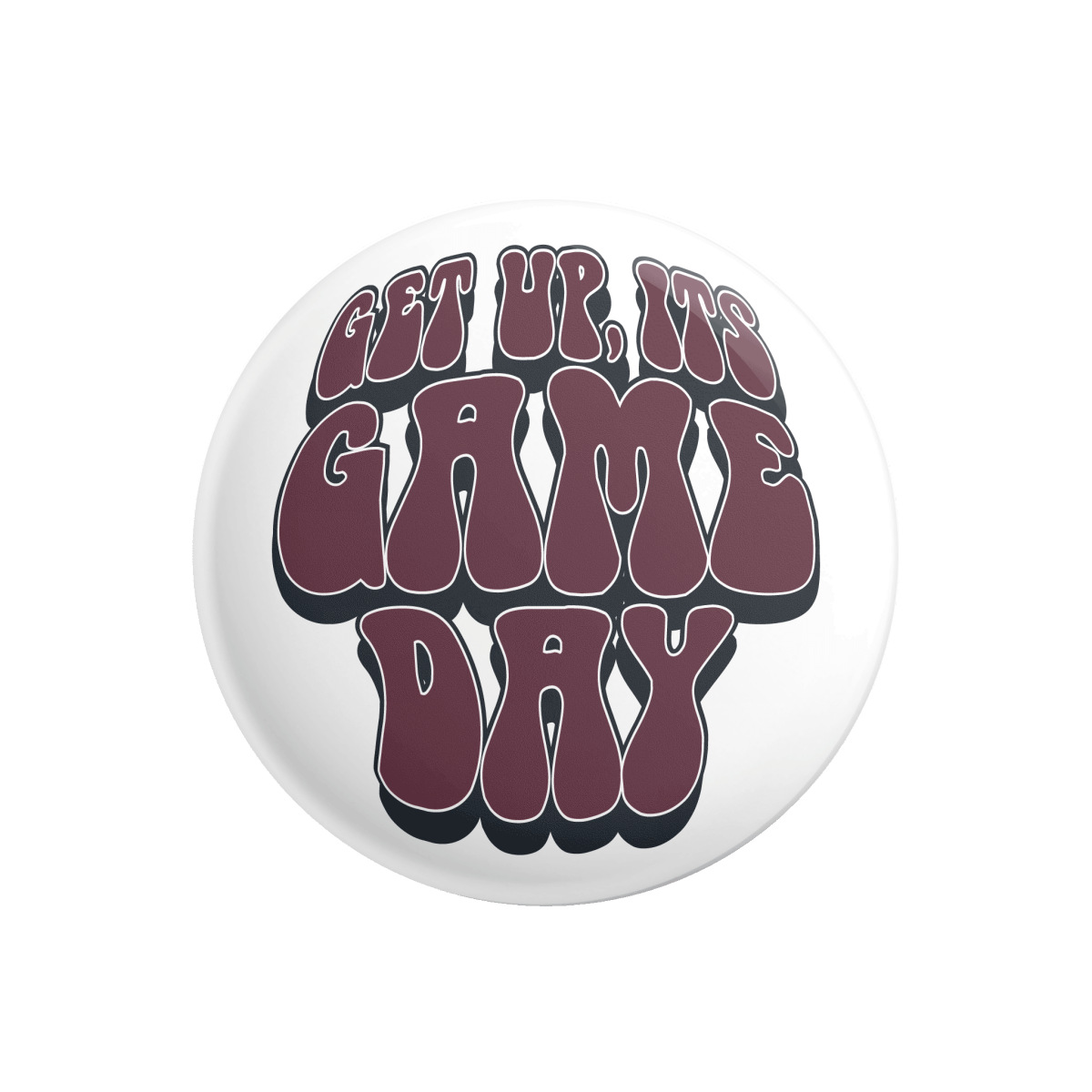 MSU Get Up Its Gameday Button - Shop B-Unlimited