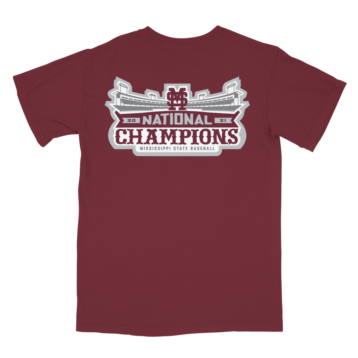 MSU National Champions Logo Pocket T-Shirt - Shop B-Unlimited