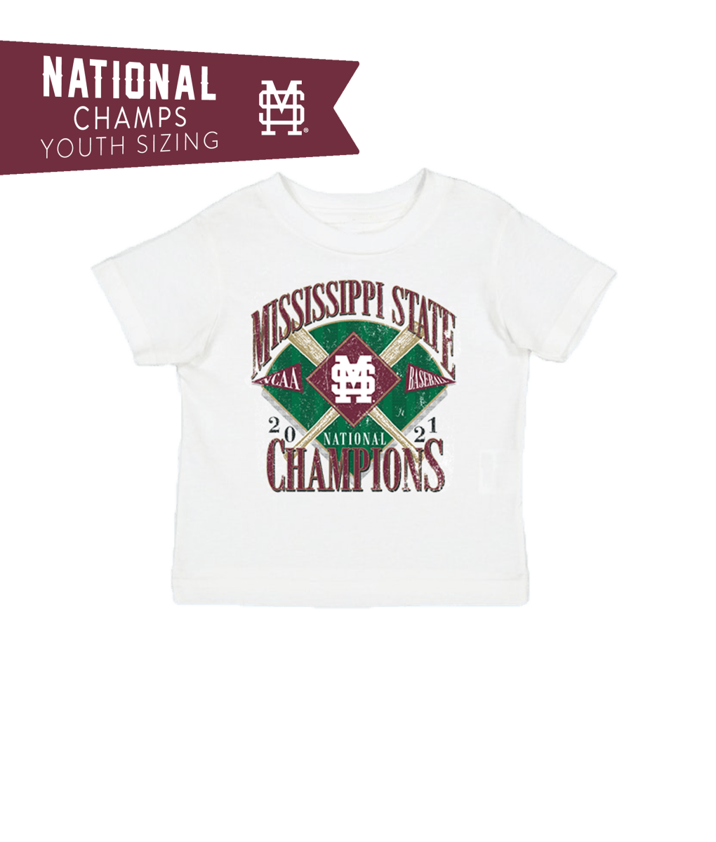 MSU National Champions Up To Bat Youth T-Shirt - Shop B-Unlimited