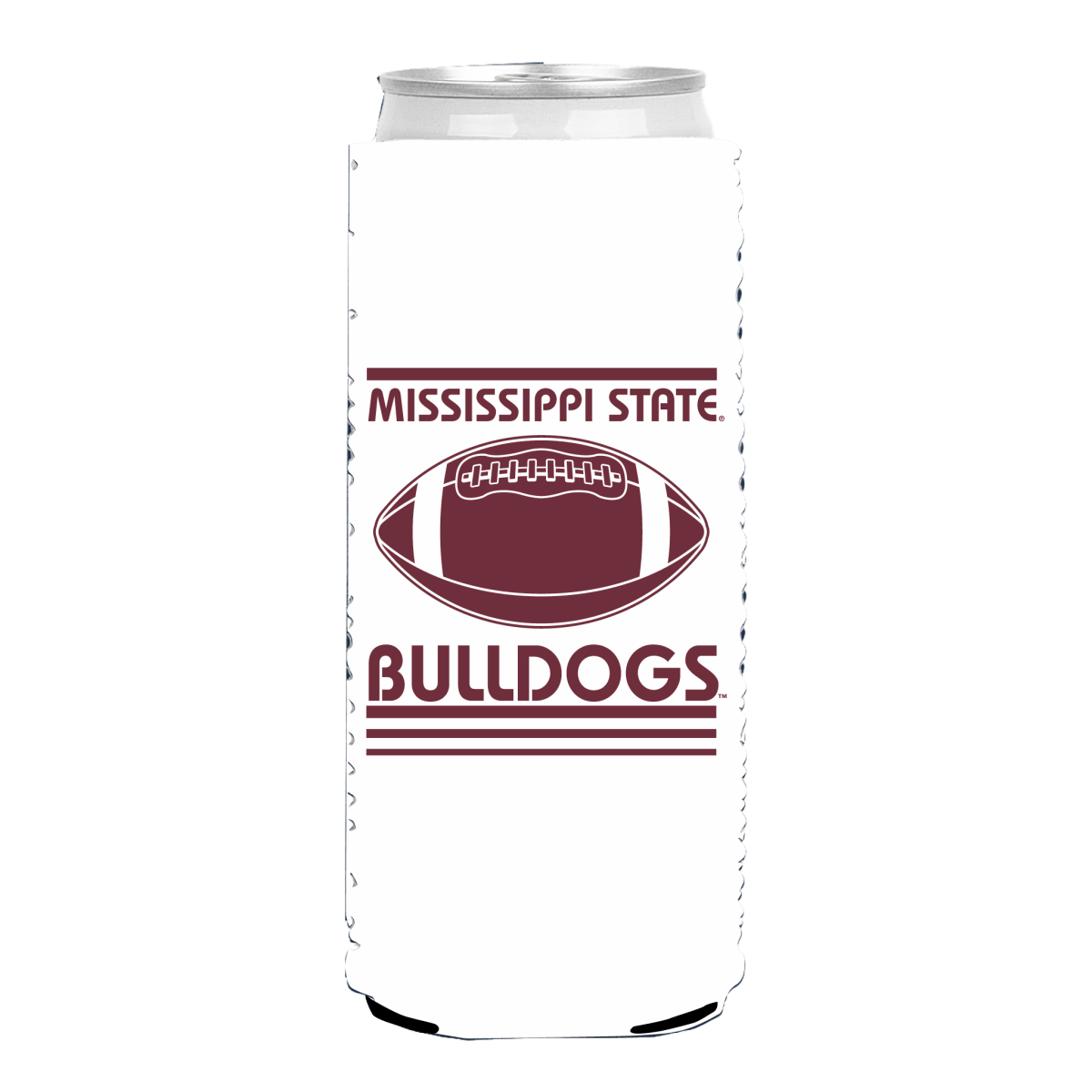 MSU Retro Football Can Cooler - Shop B - Unlimited - novelty drinkware