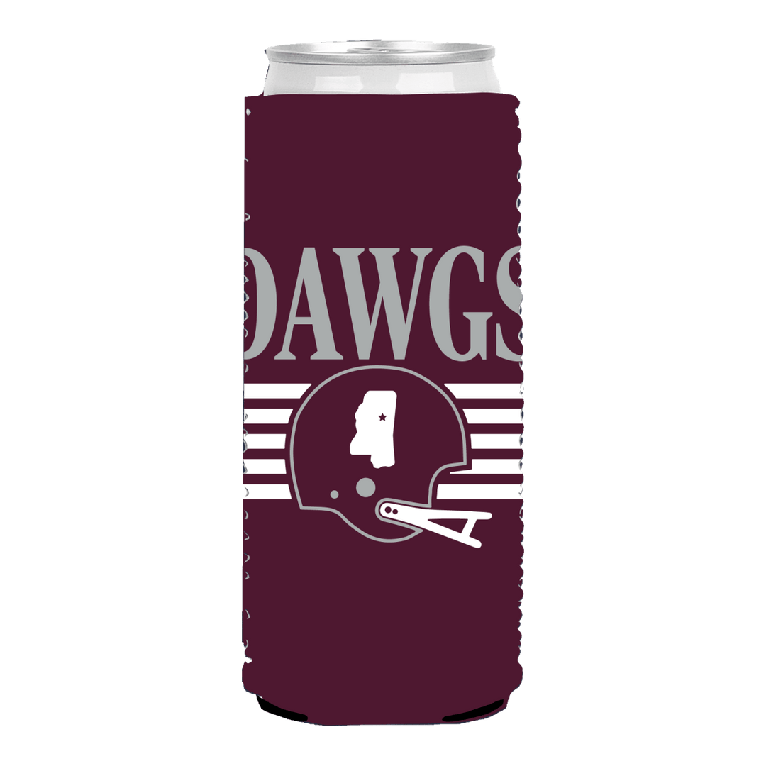 MSU Throwback Helmet Can Cooler - Shop B - Unlimited - novelty drinkware