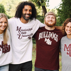 MSU Vault Bulldog Arch T-shirt - Shop B-Unlimited