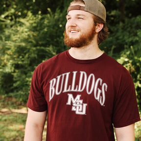 MSU Vault Bulldog Arch T-shirt - Shop B-Unlimited
