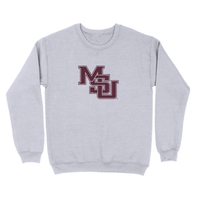 MSU Vault Interlocking MSU Logo Sweatshirt - Shop B-Unlimited