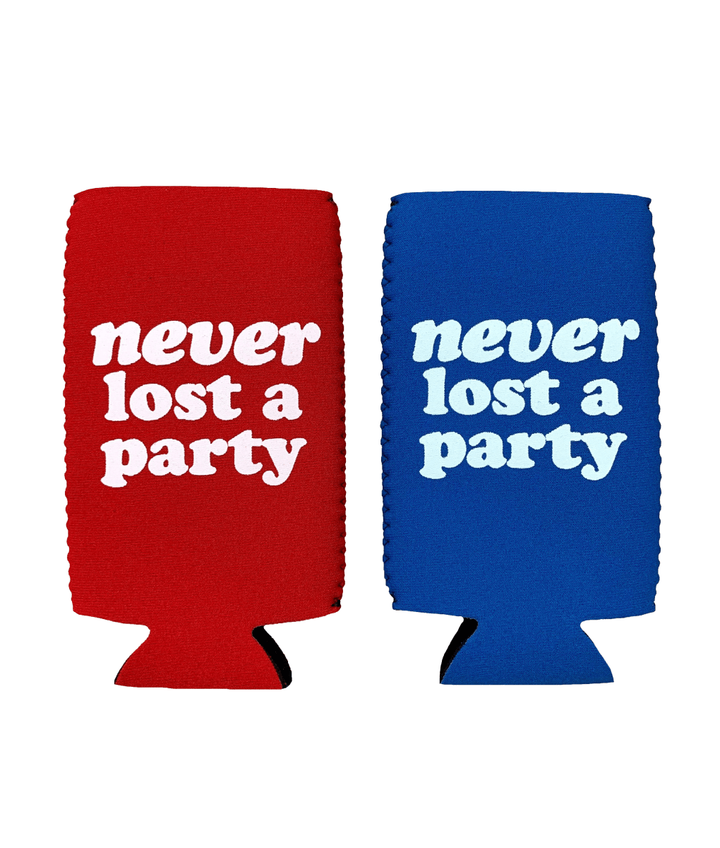 Never Lost A Party Skinny Can Cooler - Shop B-Unlimited