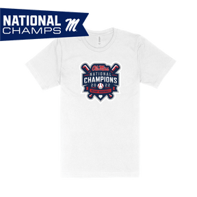Ole Miss 2022 National Champions Logo T-shirt - Shop B-Unlimited