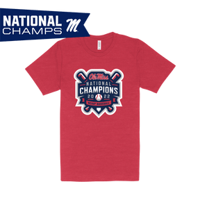 Ole Miss 2022 National Champions Logo Youth T - shirt - Shop B - Unlimited - youth tee