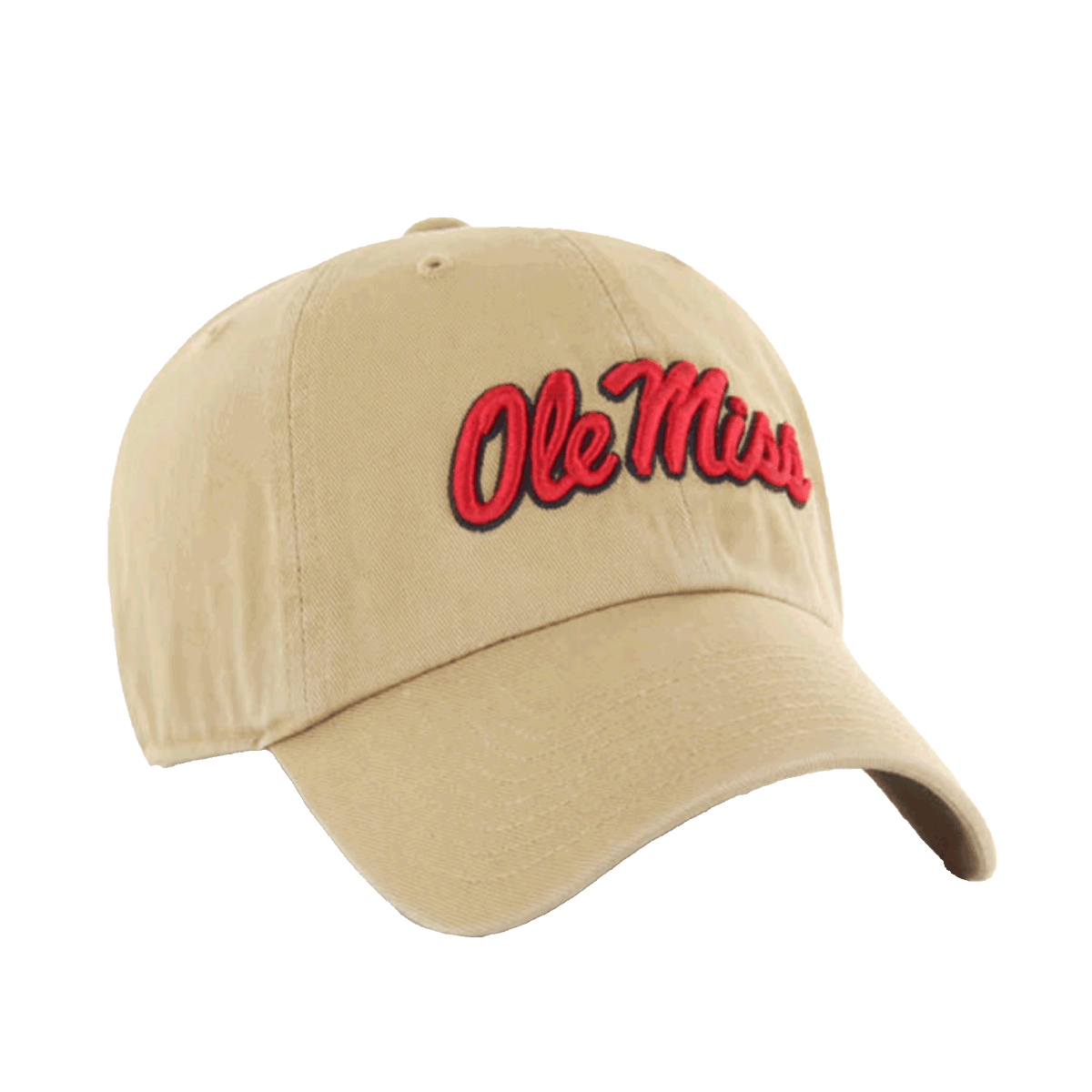 Ole Miss Classic Logo 47 Brand Clean Up Hat - Shop B-Unlimited