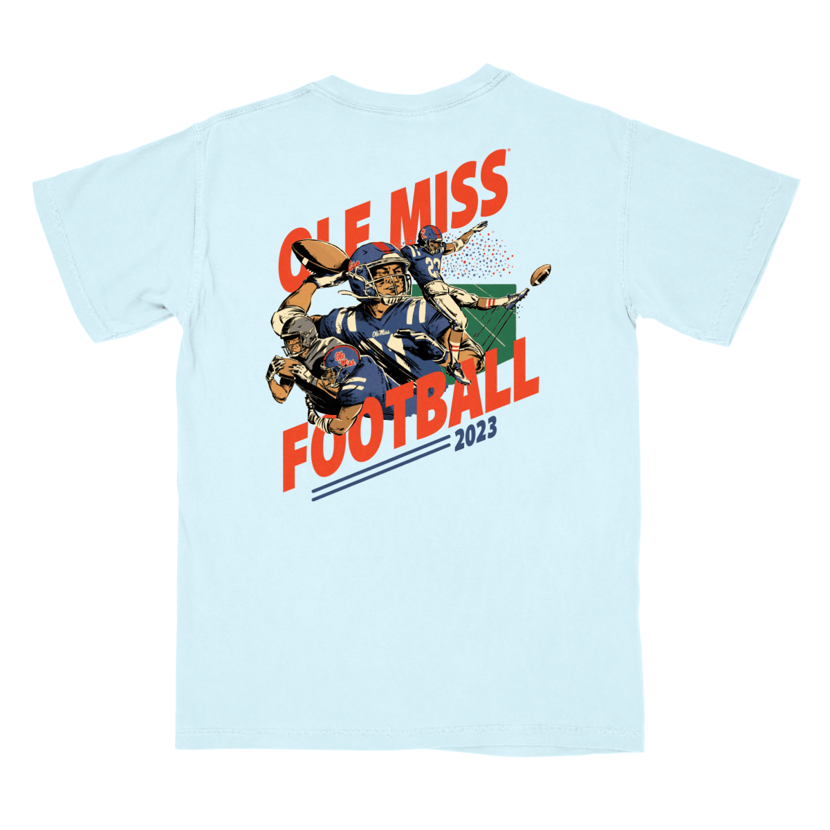 Ole Miss Football Top Plays Pocket T-Shirt - Shop B-Unlimited