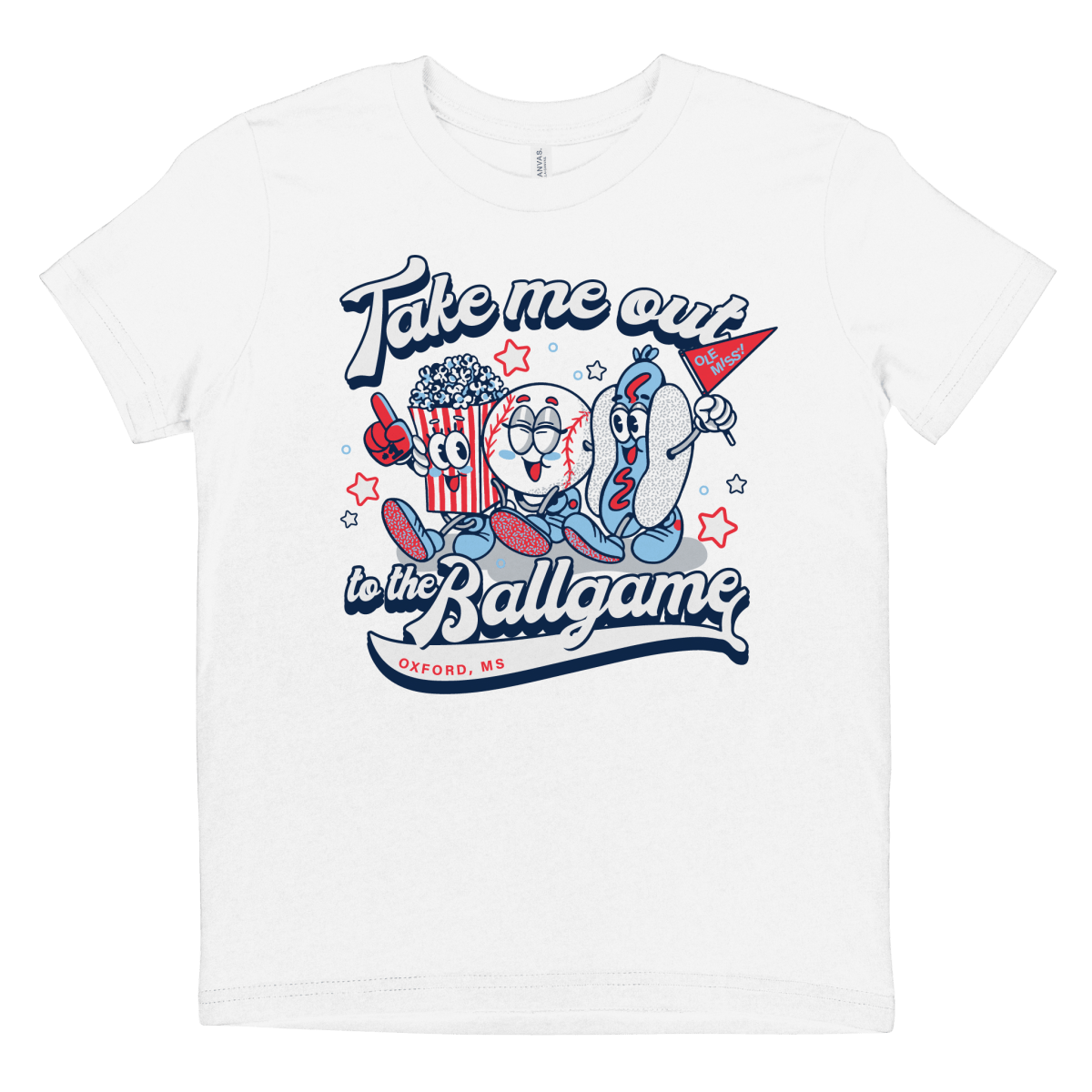Ole Miss Gameday Friends Youth T-Shirt - Shop B-Unlimited