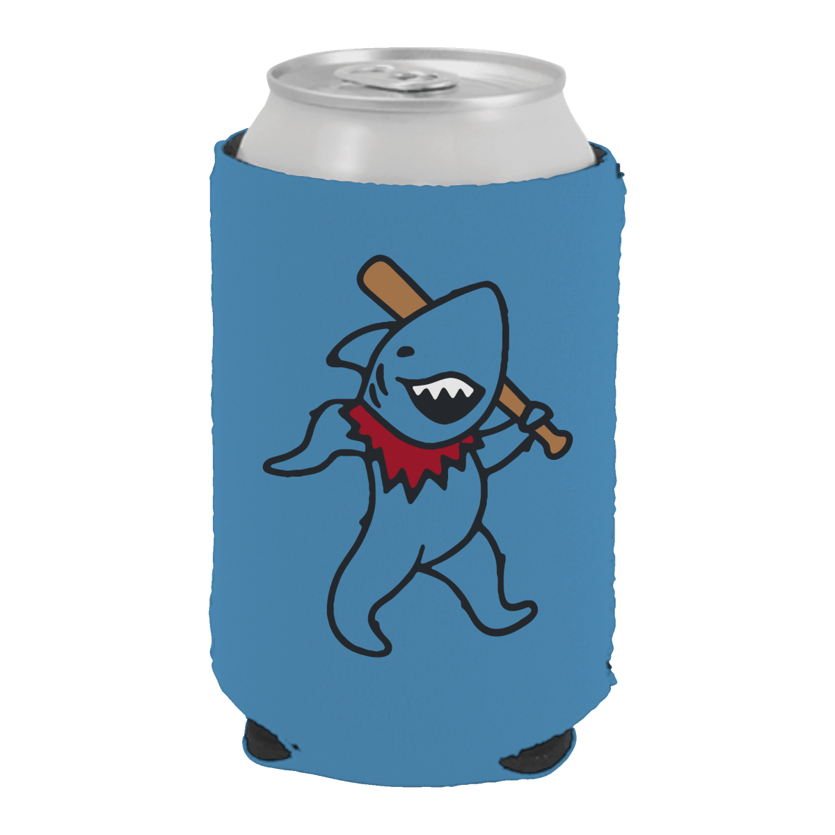 Ole Miss Grateful Sharks Can Cooler - Shop B - Unlimited - novelty drinkware