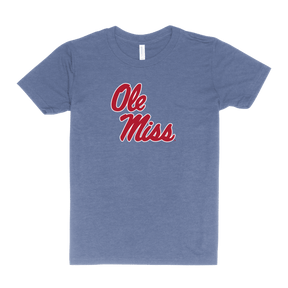 Ole Miss Helmet Script Youth T - Shirt - Shop B - Unlimited - youth tee