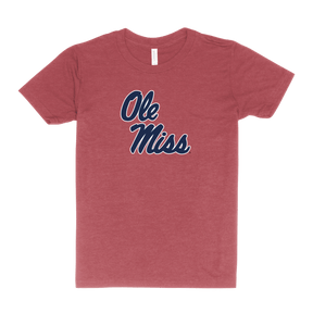 Ole Miss Helmet Script Youth T - Shirt - Shop B - Unlimited - youth tee