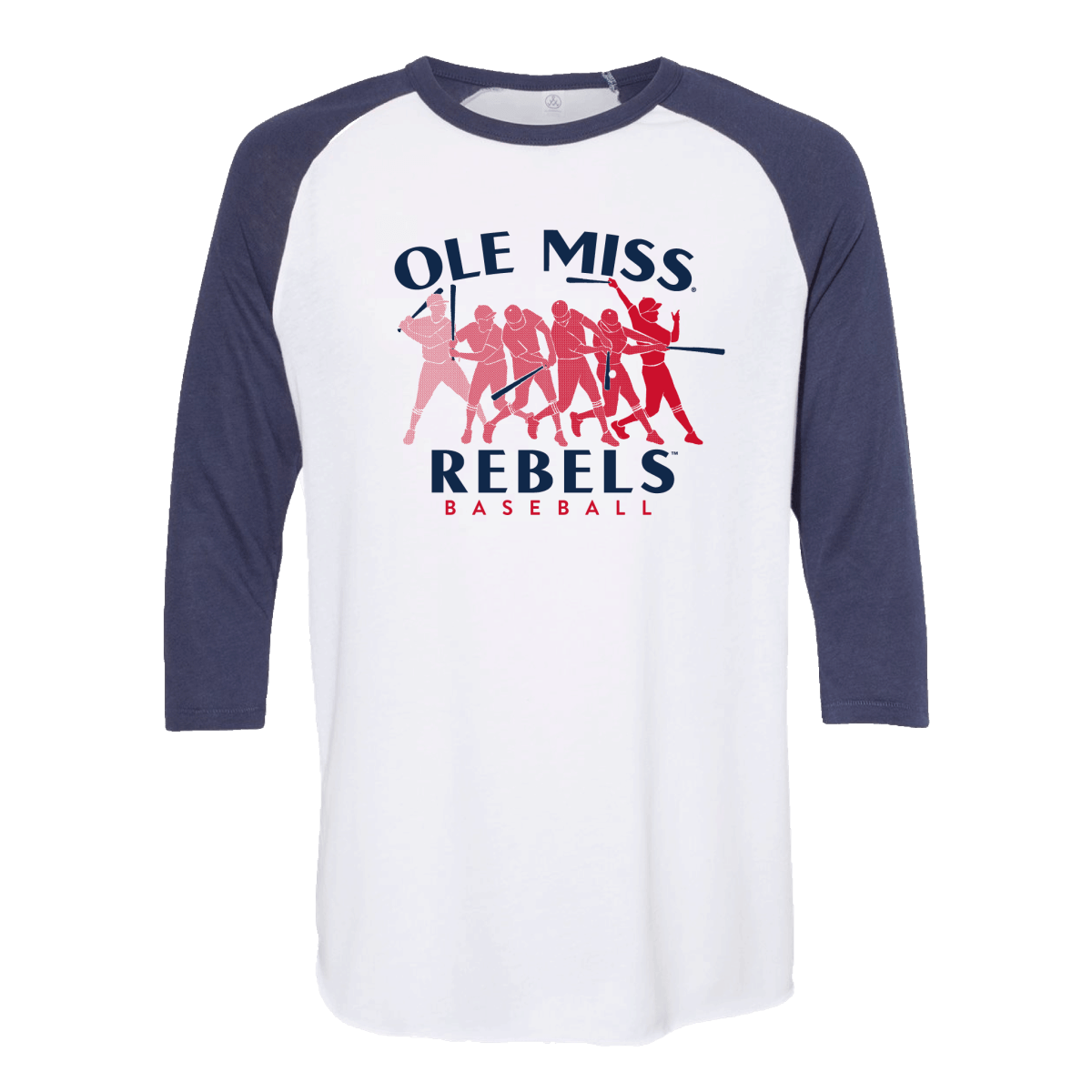 Franchise Club Men's NCAA Ole Miss Rebels Power Satin, Blue, 2x