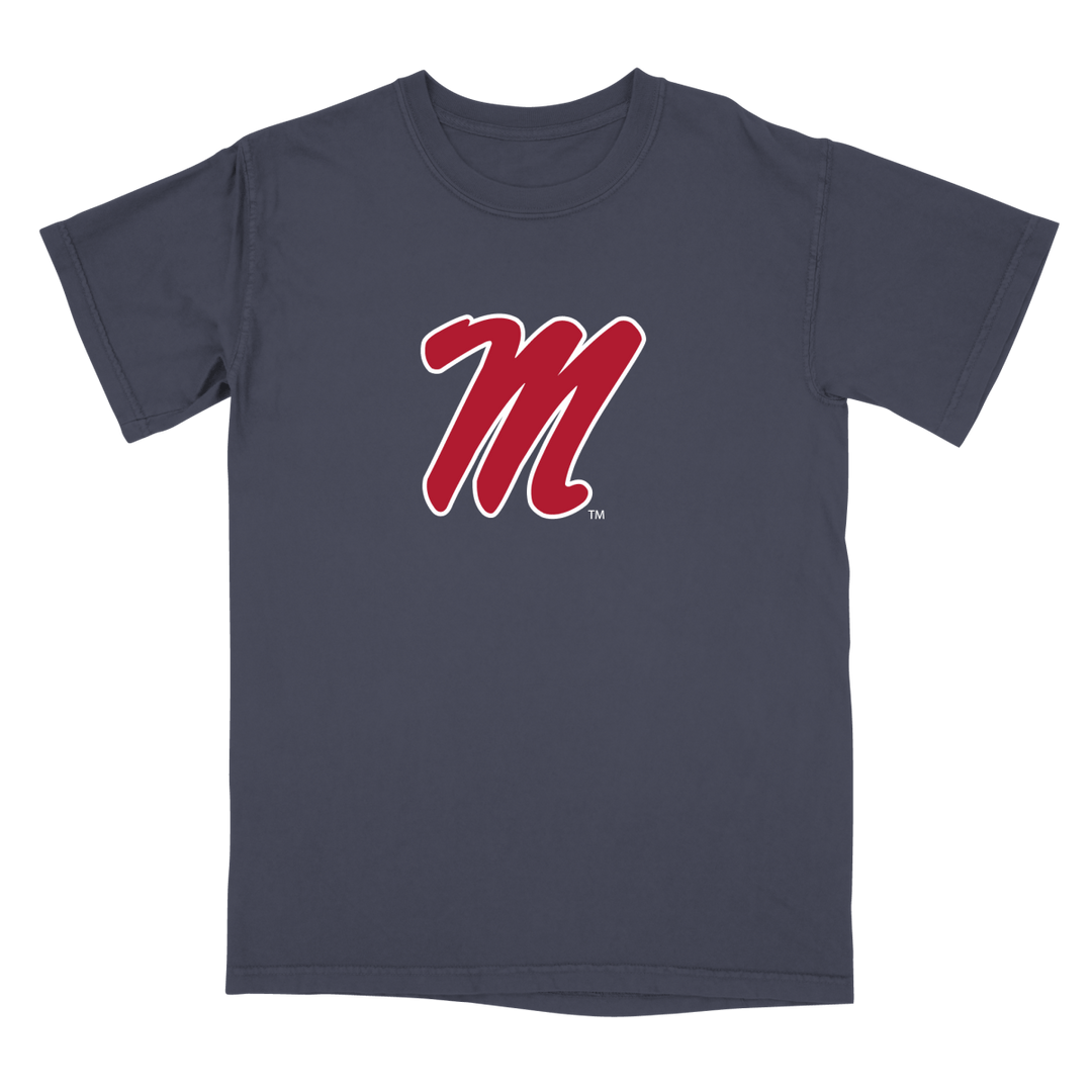 Ole Miss M Script Logo T - Shirt - Shop B - Unlimited - men tee
