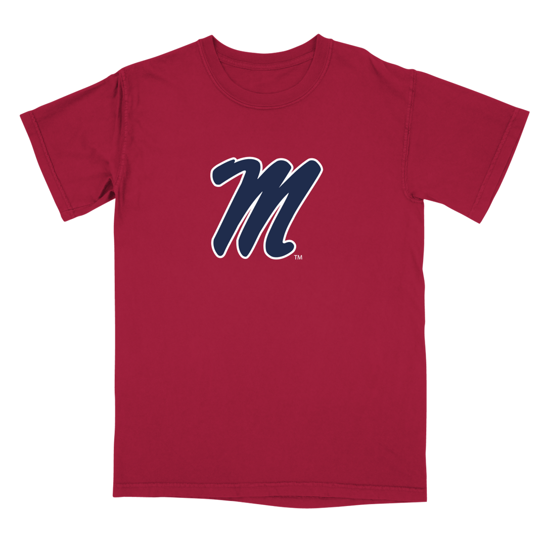 Ole Miss M Script Logo T - Shirt - Shop B - Unlimited - men tee