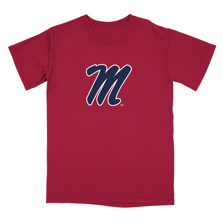 Ole Miss M Script Logo T - Shirt - Shop B - Unlimited - men tee