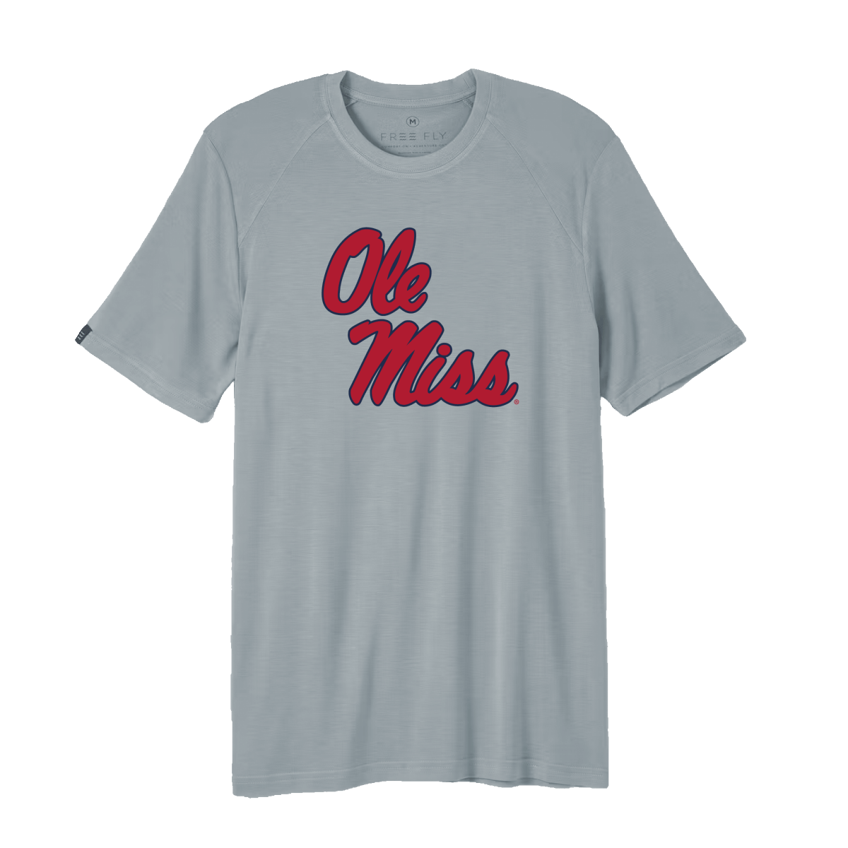 Ole Miss Men's Free Fly Bamboo Lightweight Short Sleeve - Shop B-Unlimited