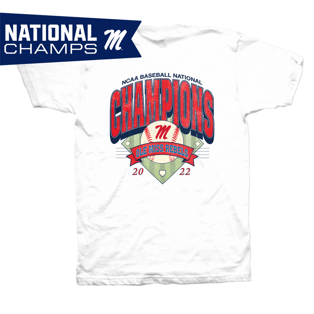 Ole Miss : National Champs Ballpark T-shirt - Shop.B-Unlimited.com