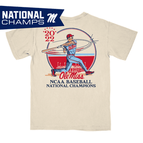 Ole Miss National Champs Clean Sweep T-shirt - Shop B-Unlimited
