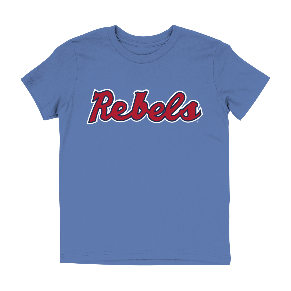 Ole Miss Rebels Script Baseball Youth T-Shirt - Shop B-Unlimited