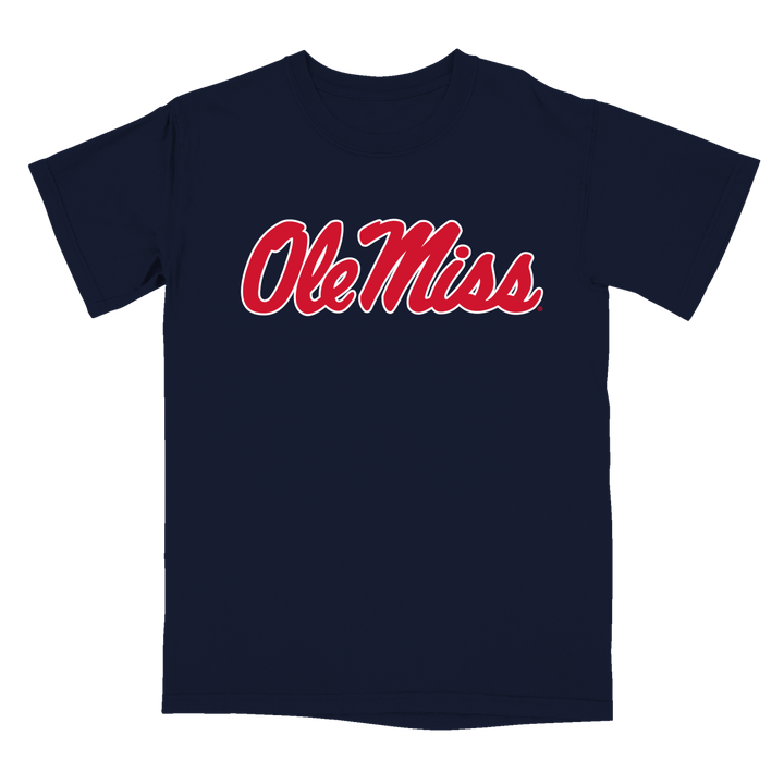 Ole Miss Script Logo T - Shirt - Shop B - Unlimited - men tee