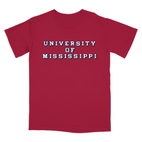 Ole Miss U of M Logo T - Shirt - Shop B - Unlimited - men tee