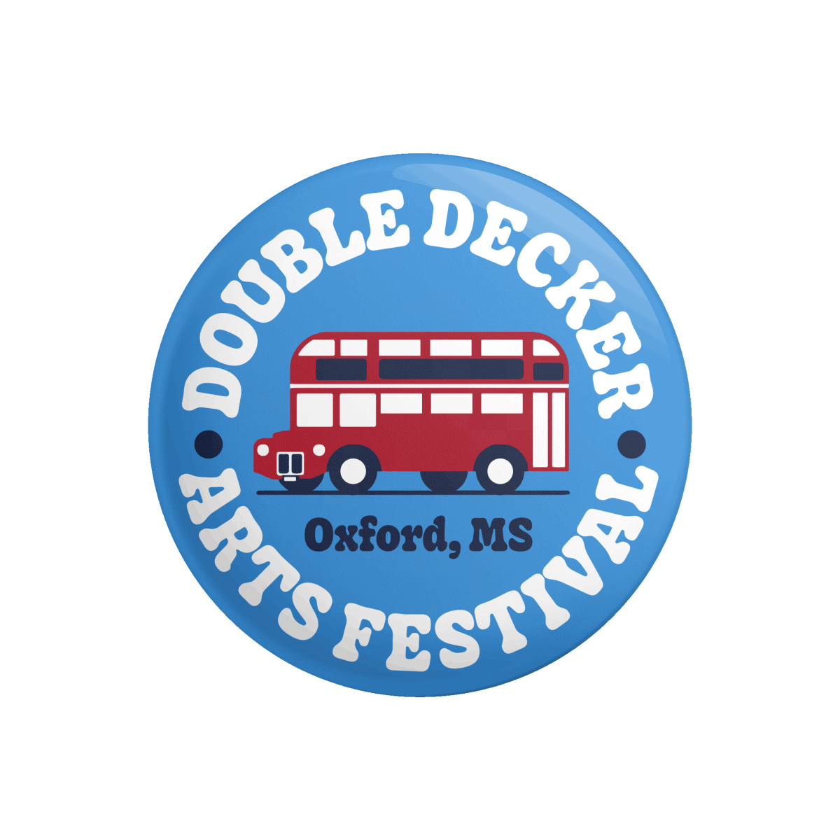 Oxford Double Decker 2023 Button - Shop B-Unlimited