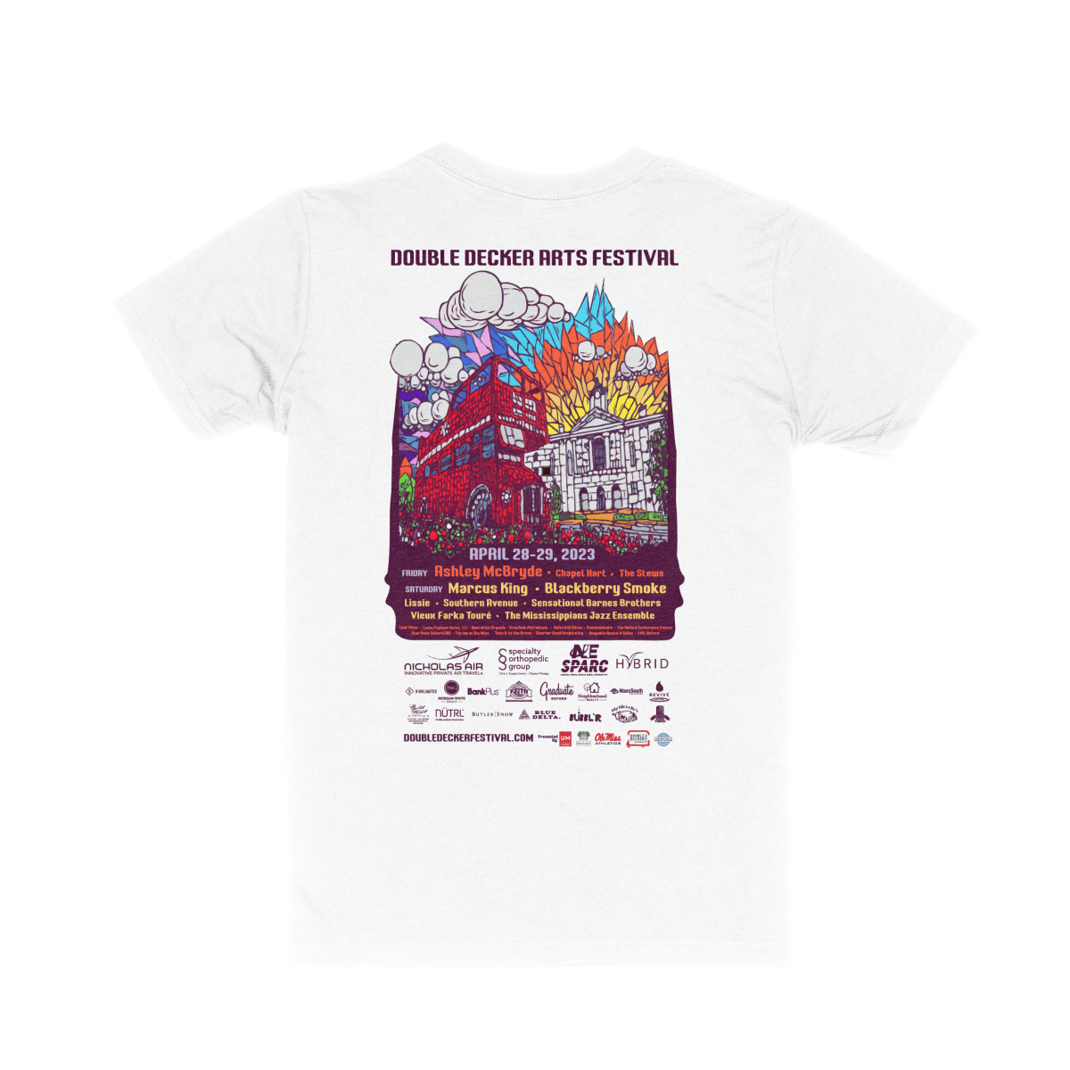 Oxford Double Decker 2023 Poster Youth T-Shirt - Shop B-Unlimited